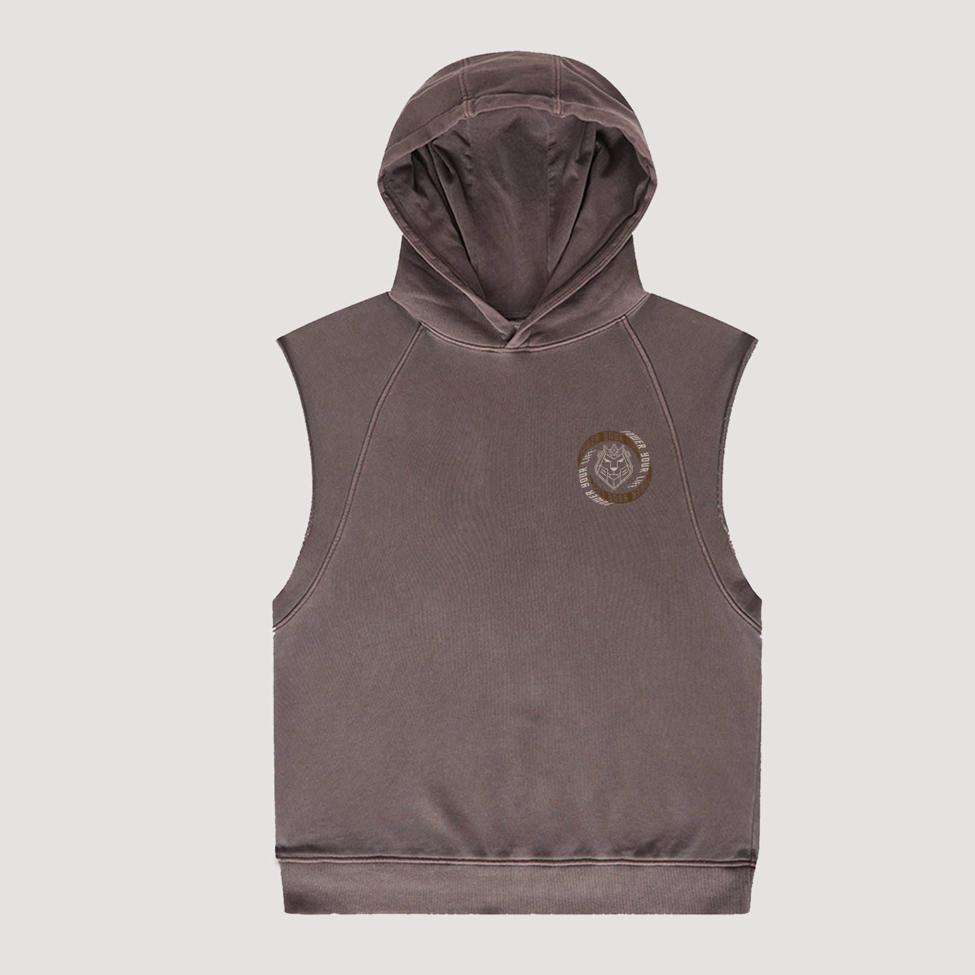 Men's Hoodie Sleeveless