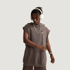 Men's Hoodie Sleeveless