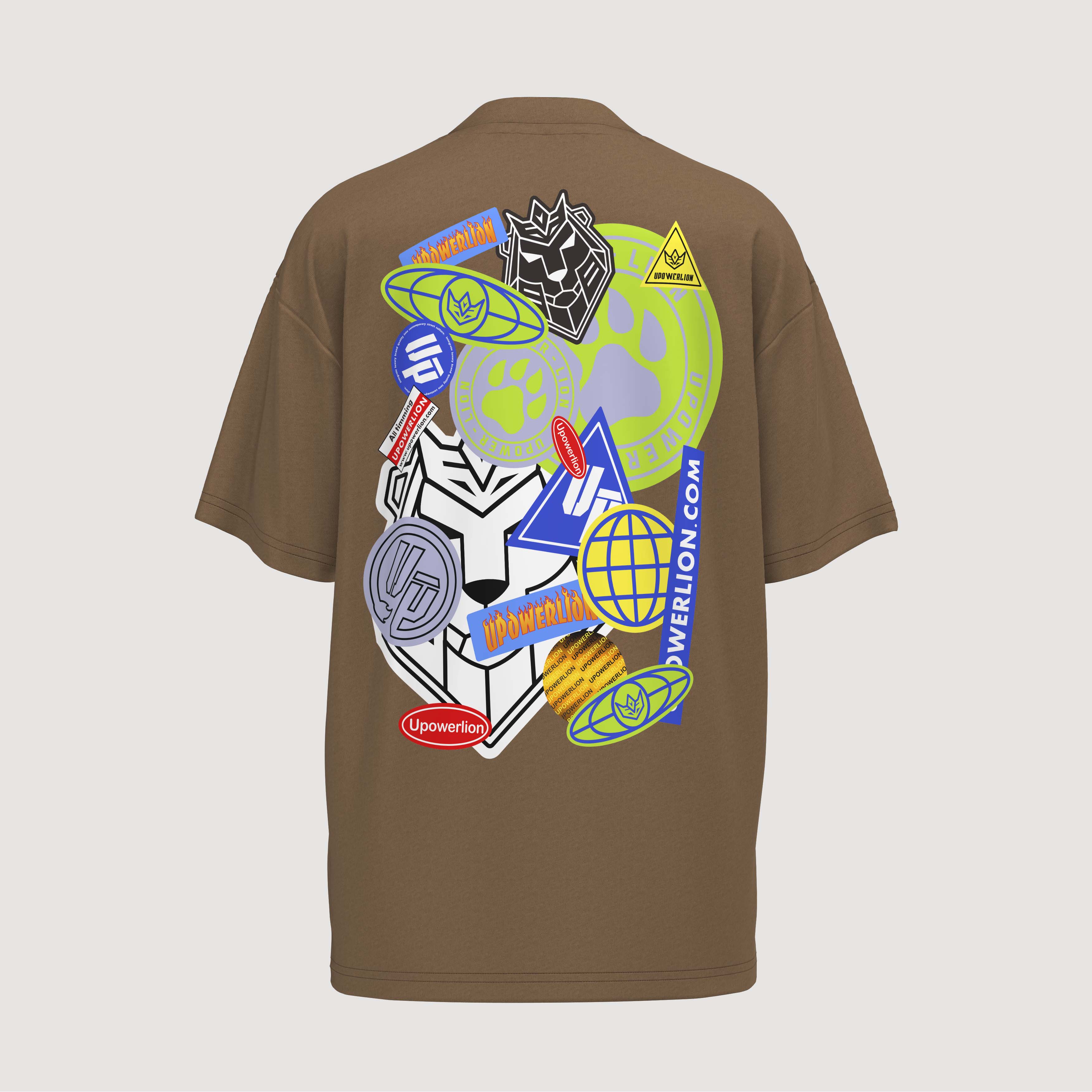 Men's Graffiti Pattern Tee