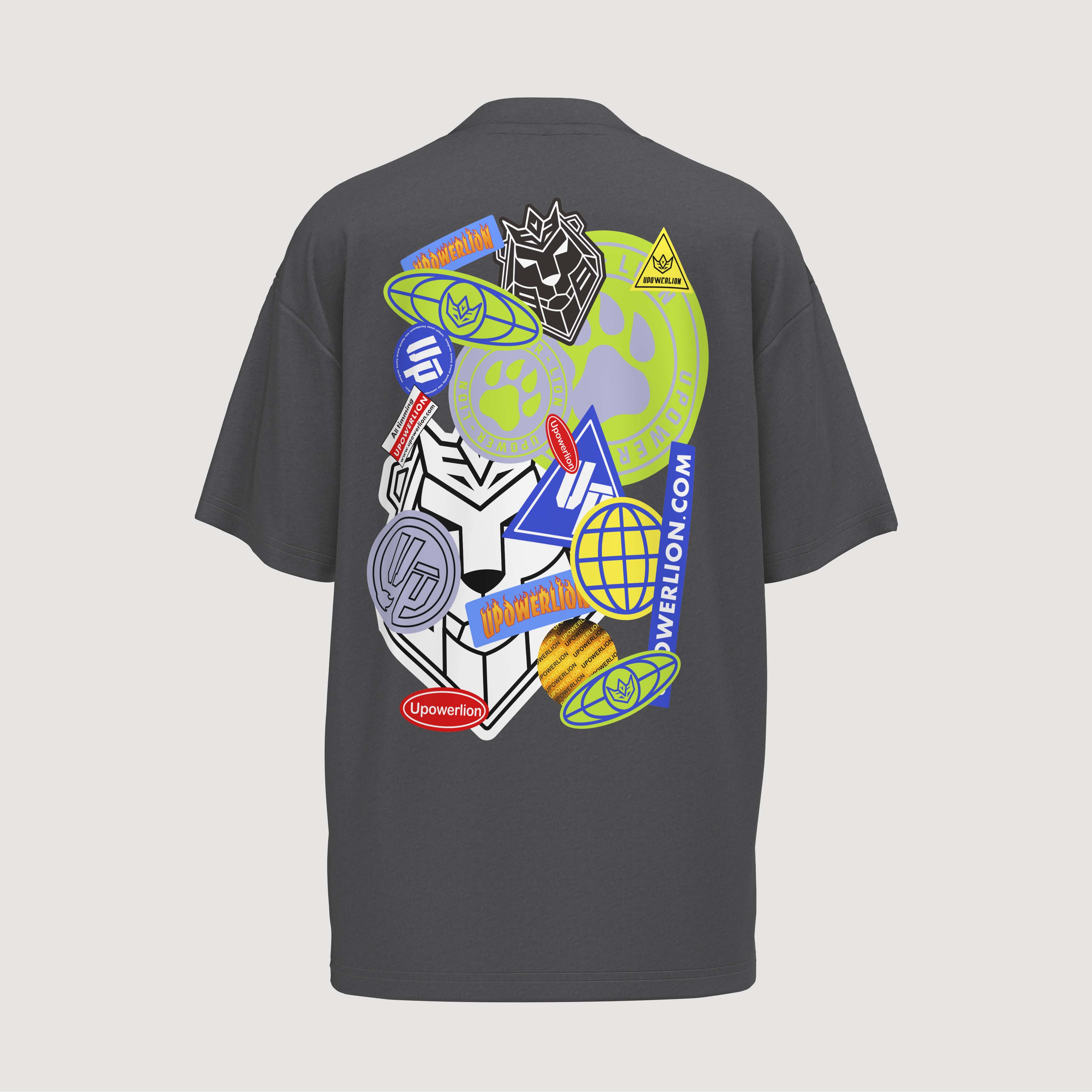 Men's Graffiti Pattern Tee