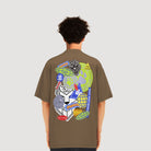 Men's Graffiti Pattern Tee